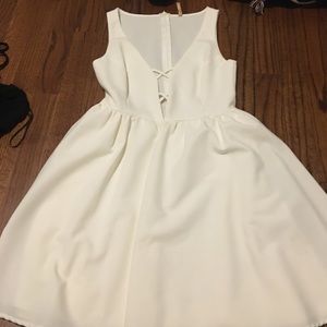 cute white dress